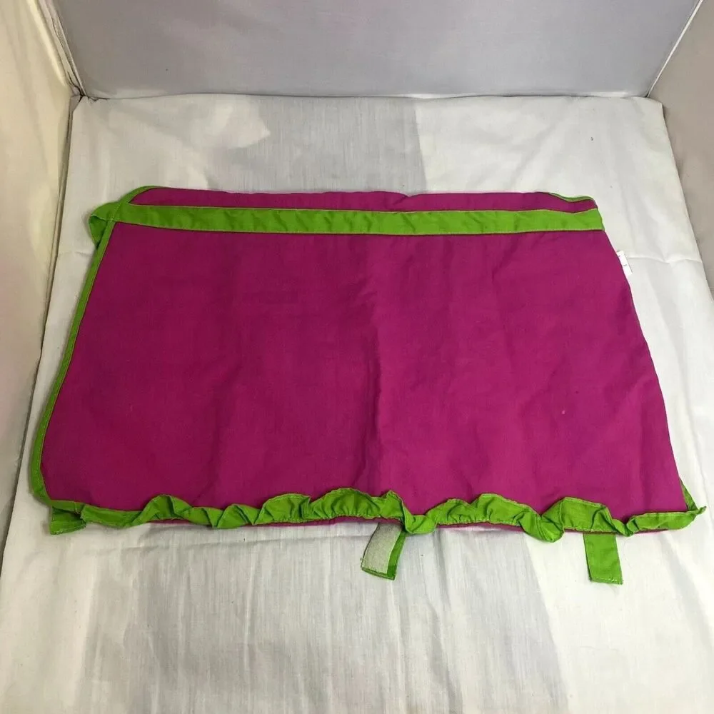 #7122 Pink Girls Child Cupcake Apron 19 long x 18 inches wide